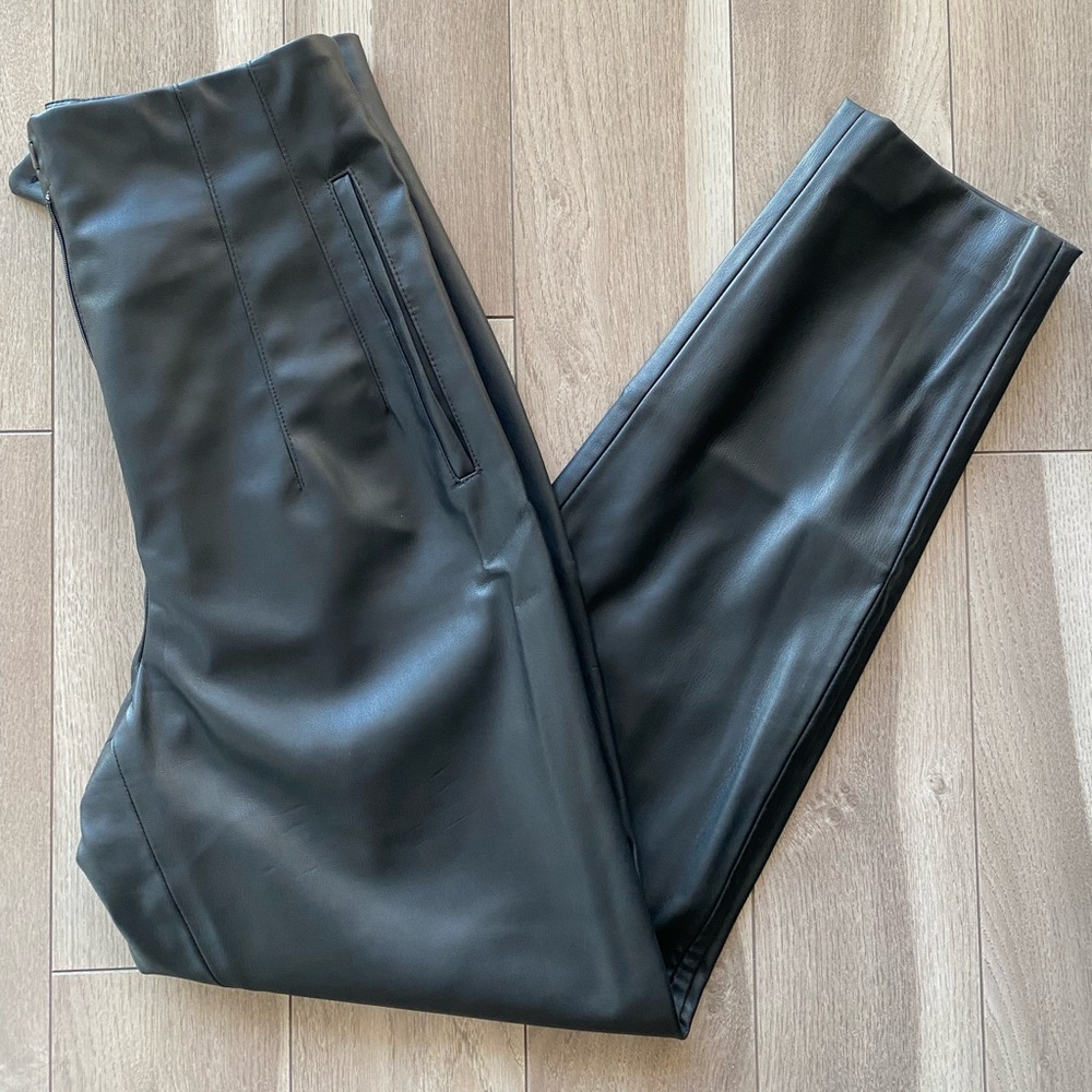 Zara Leather Pants (Trousers)